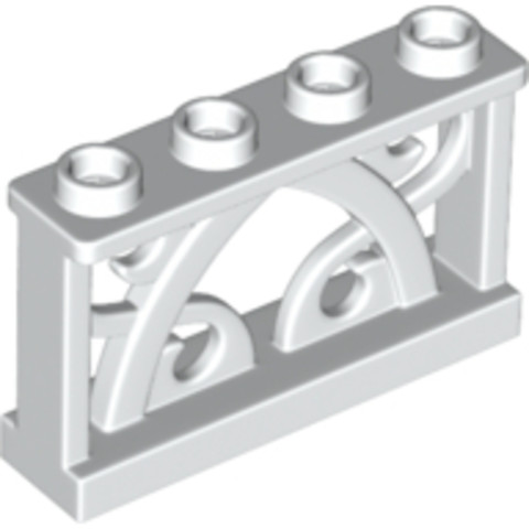 LEGO® Alkatrészek (Pick a Brick) 6097236 - Fehért díszes ablak
