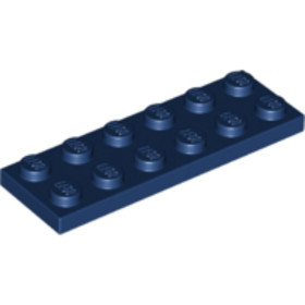 Sötétkék elem 2x6