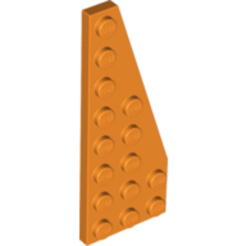 LEGO® Alkatrészek (Pick a Brick) 6099391 - Narancssárga 3X8 Elem Jobb Oldali Csatlakozással