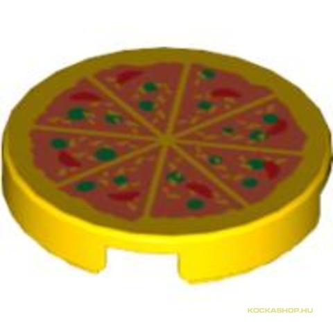 LEGO® Alkatrészek (Pick a Brick) 6102555 - Sárga 2X2 Pizza
