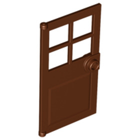 Vöröses barna 1X4X6 Ajtó