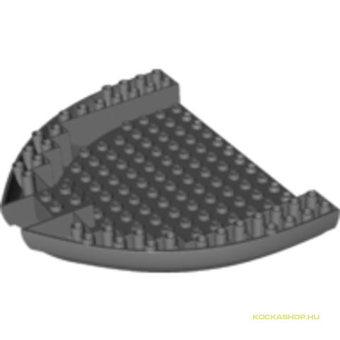 LEGO® Alkatrészek (Pick a Brick) 6103813 - Sötét Kékesszürke 16x14 Hajó Orr/Far alap