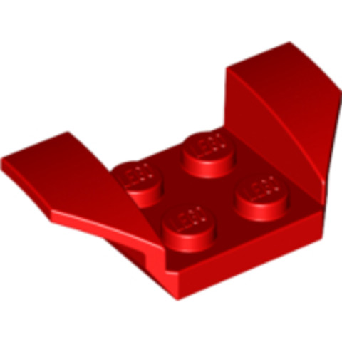 LEGO® Alkatrészek (Pick a Brick) 6109466 - Piros 2x4 Szélterelő