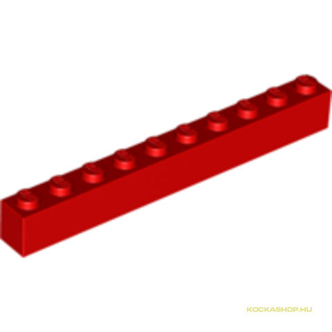 LEGO® Alkatrészek (Pick a Brick) 611121 - Piros 1X1X10 Hosszú Elem