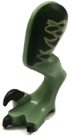 Homok zöld bal oldali raptor láb
