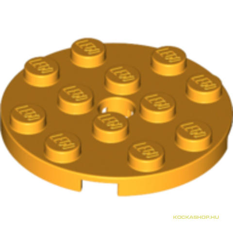 LEGO® Alkatrészek (Pick a Brick) 6115115 - Világos Halvány Narancssárga 4x4 Kerek Elem 