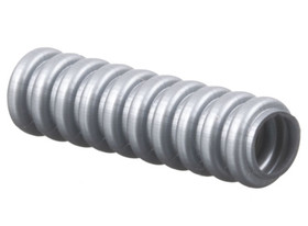 Matt ezüst bordázott tömlő, 7 mm átmérő, 3L