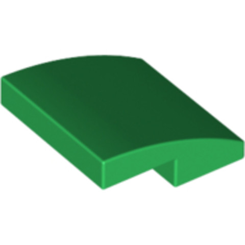 LEGO® Alkatrészek (Pick a Brick) 6116259 - Zöld 2x2 Íves Elem
