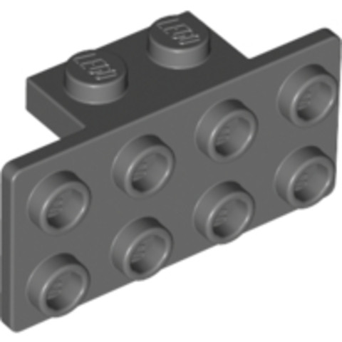 LEGO® Alkatrészek (Pick a Brick) 6118832 - Sötét Kékesszürke 1x2 / 2x4 Sarokelem