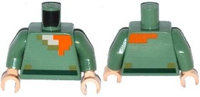 Minecraft homokzöld mini felsőrész