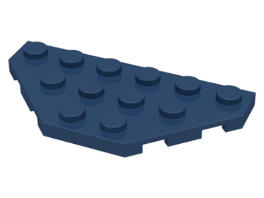 LEGO® Alkatrészek (Pick a Brick) 6127326 - Sötétkék 3X6 Lapos Sarokelem
