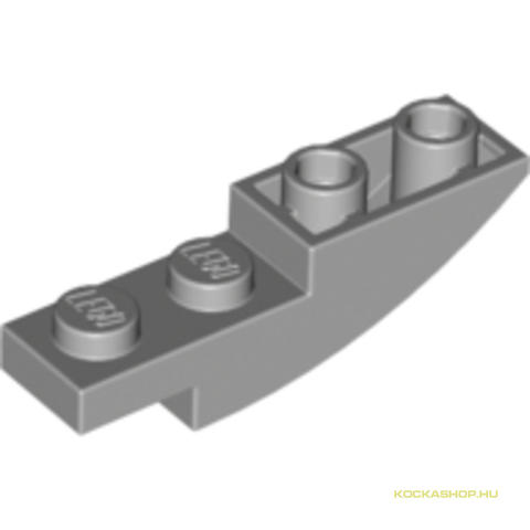 LEGO® Alkatrészek (Pick a Brick) 6132872 - Világos Kékesszürke 1x4 Fordított Íves Elem