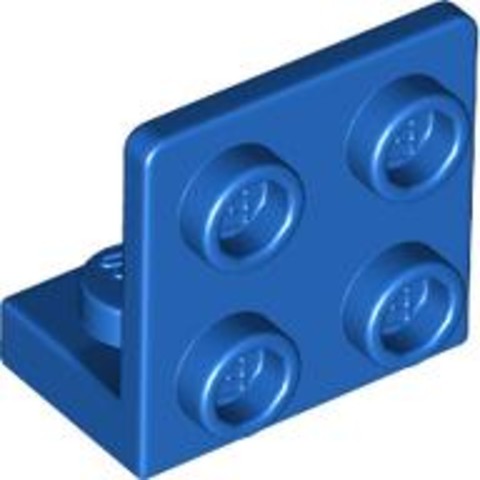 LEGO® Alkatrészek (Pick a Brick) 6133720 - Kék 1x2 - 2x2 Inverz Elem