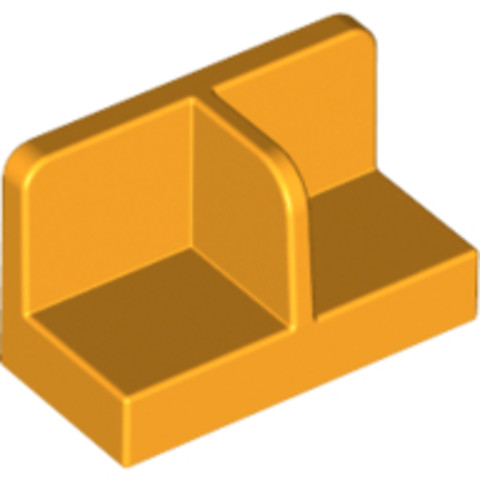 LEGO® Alkatrészek (Pick a Brick) 6133805 - Halvány Narancssárga 1x2 Módosított Falelem