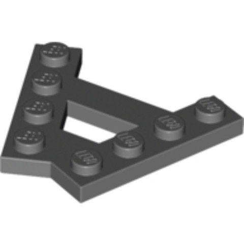 LEGO® Alkatrészek (Pick a Brick) 6133811 - Sötét kékesszürke 4M 45° Ék Alakú Lapos elem