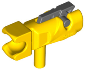 Citromsárga minifigura pisztoly