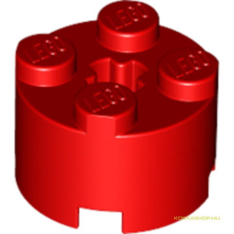 LEGO® Alkatrészek (Pick a Brick) 614321 - Piros 2X2 Kerek Elem