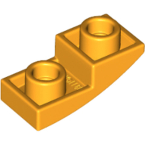 LEGO® Alkatrészek (Pick a Brick) 6145215 - Halvány Narancs 1X2X2/3 Inverz Íves Elem