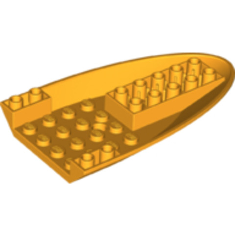LEGO® Alkatrészek (Pick a Brick) 6146938 - Halvány Narancs 6x10 Kis Repülőgép alap