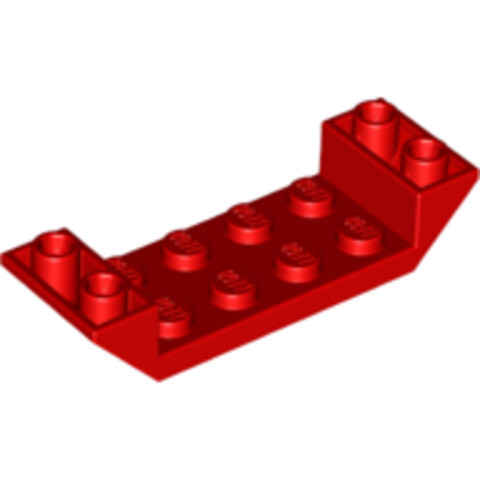 LEGO® Alkatrészek (Pick a Brick) 6170389 - Piros 2x6 Inverz Cserép