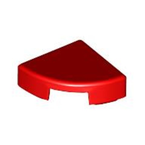 LEGO® Alkatrészek (Pick a Brick) 6170390 - Piros 1X1 Negyedkör Csempe