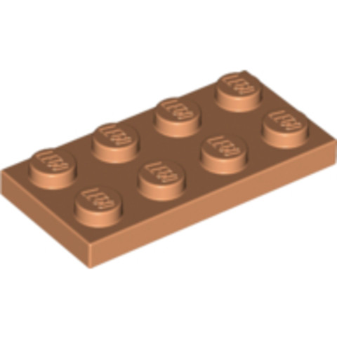 LEGO® Alkatrészek (Pick a Brick) 6172534 - Testszínű 2x4 Lapos Elem