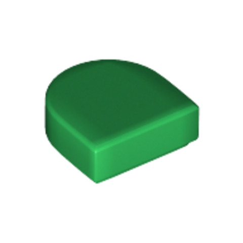 LEGO® Alkatrészek (Pick a Brick) 6174154 - Zöld 1x1 Lekerekített Csempe