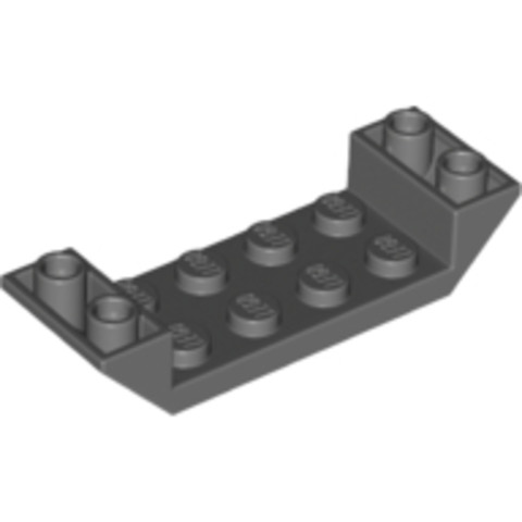 LEGO® Alkatrészek (Pick a Brick) 6182451 - Sötét Kékesszürke 2x6 Inverz Elem