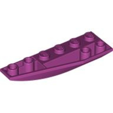 LEGO® Alkatrészek (Pick a Brick) 6185304 - Magenta 2x6 Baloldali Ék