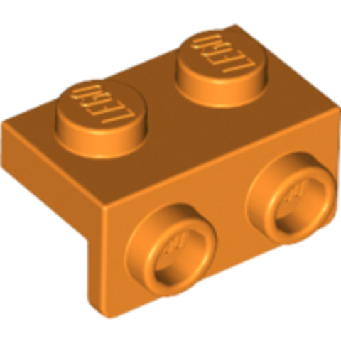 LEGO® Alkatrészek (Pick a Brick) 6193782 - Narancs 1x2 módosított lapos elem