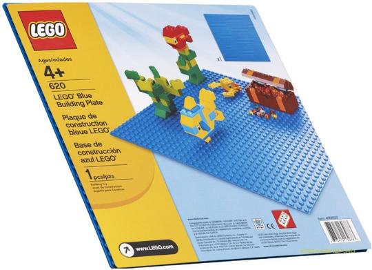 LEGO® Elemek és egyebek 620 - Kék építőlap