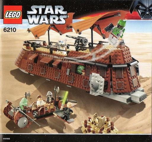 LEGO® Star Wars™ gyűjtői készletek 6210 - Jabba Bárkája