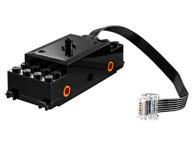 Fekete Vonatmotor 9V RC (88011)
