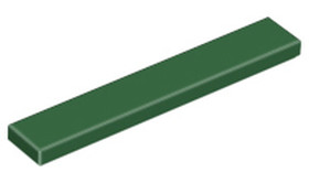Sötétzöld 1x6 Csempe