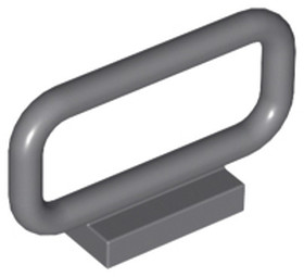 Sötét ékesszürke 1x4x2 Korlát