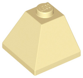 Bézs 2X2X2 Tetőelem