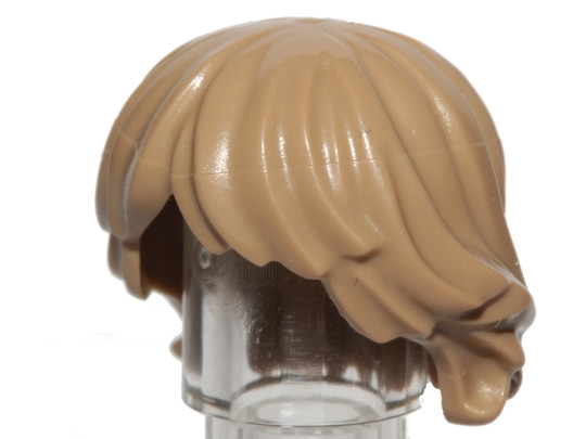 LEGO® Alkatrészek (Pick a Brick) 6222455 - Sötét homokszínű minifigura haj