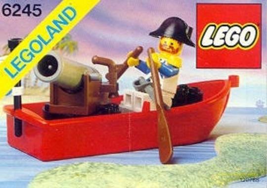 LEGO® Használt LEGO 6245 - Kikötői járőr (használt - doboz/útmutató nélkül)
