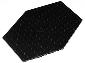 Fekete 14 x 18 hexagonális lap, Star Wars Tie Vadász szárny
