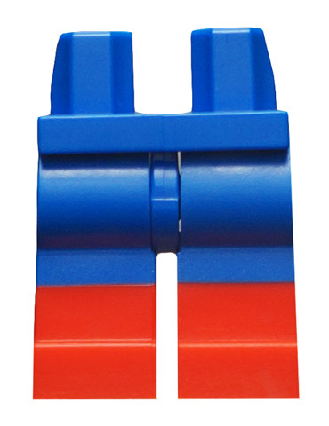 LEGO® Alkatrészek (Pick a Brick) 6252799 - Kék nadrág piros cipő mintával