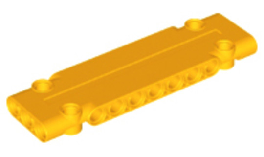 LEGO® Alkatrészek (Pick a Brick) 6275893 - Fényes narancs 3x11M Technic Panel