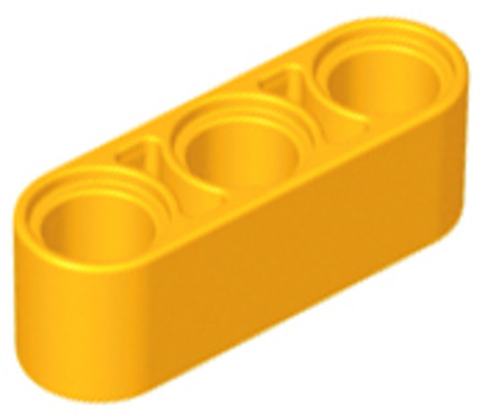 LEGO® Alkatrészek (Pick a Brick) 6275899 - Fényes narancs 3X1X2 Lapos Technic 