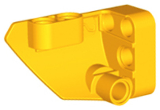 LEGO® Alkatrészek (Pick a Brick) 6275901 - Fényes narancssárga Technic 3X5 Jobboldali Panel