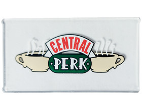 Átlátszó 1 x 4 x 6 ablaküveg, Central Perk felirattal