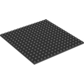 Fekete 16x16 Lapos Elem