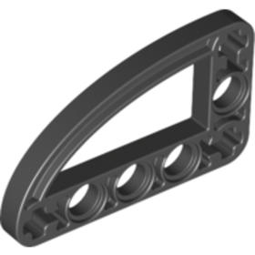 Fekete Technic 3x5 L-alakú emelőkar