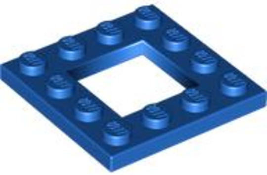 LEGO® Alkatrészek (Pick a Brick) 6339313 - Kék 4X4 Lapos Keret