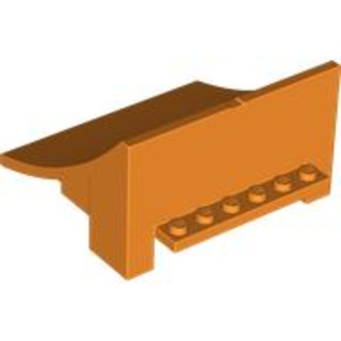LEGO® Alkatrészek (Pick a Brick) 6353459 - Narancssárga Stuntz Rámpa