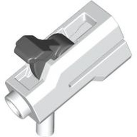 Fehér minifigura kilövő fegyver