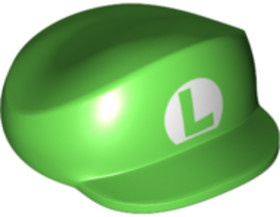 Világos zöld Luigi kalap